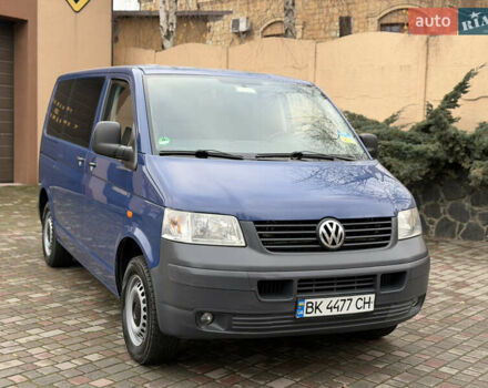Синий Фольксваген Transporter, объемом двигателя 1.9 л и пробегом 400 тыс. км за 8800 $, фото 2 на Automoto.ua