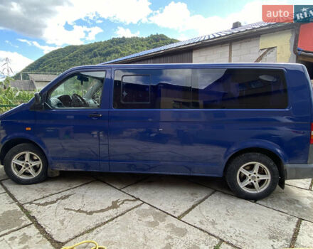Синий Фольксваген Transporter, объемом двигателя 1.9 л и пробегом 260 тыс. км за 8200 $, фото 2 на Automoto.ua