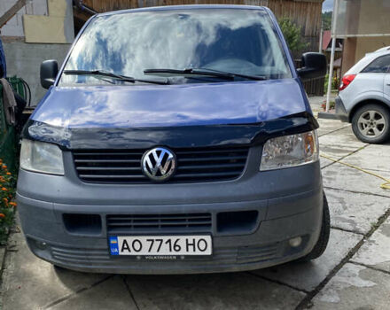 Синий Фольксваген Transporter, объемом двигателя 1.9 л и пробегом 260 тыс. км за 8200 $, фото 1 на Automoto.ua