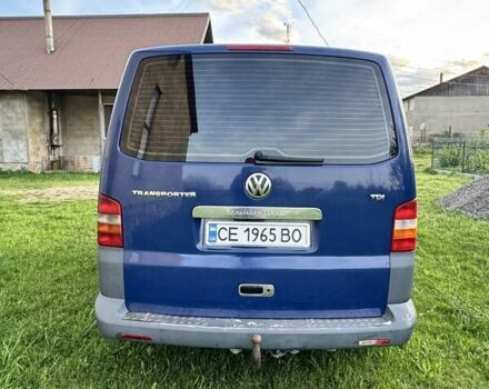 Синий Фольксваген Transporter, объемом двигателя 2.5 л и пробегом 425 тыс. км за 9000 $, фото 7 на Automoto.ua