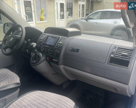 Синий Фольксваген Transporter, объемом двигателя 2.5 л и пробегом 282 тыс. км за 9500 $, фото 10 на Automoto.ua