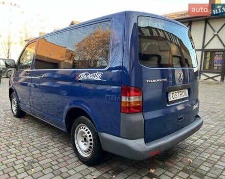 Синий Фольксваген Transporter, объемом двигателя 1.9 л и пробегом 285 тыс. км за 8450 $, фото 8 на Automoto.ua