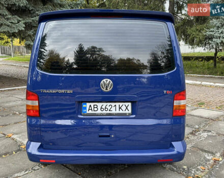 Синий Фольксваген Transporter, объемом двигателя 2.5 л и пробегом 263 тыс. км за 10500 $, фото 3 на Automoto.ua