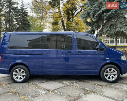 Синий Фольксваген Transporter, объемом двигателя 2.5 л и пробегом 263 тыс. км за 10500 $, фото 5 на Automoto.ua