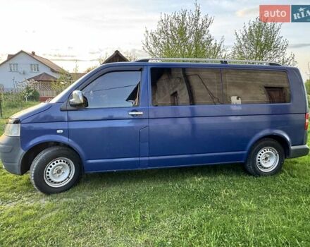 Синий Фольксваген Transporter, объемом двигателя 2.5 л и пробегом 425 тыс. км за 9000 $, фото 2 на Automoto.ua