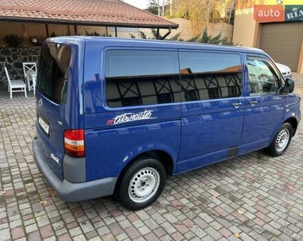 Синий Фольксваген Transporter, объемом двигателя 1.9 л и пробегом 285 тыс. км за 8450 $, фото 11 на Automoto.ua