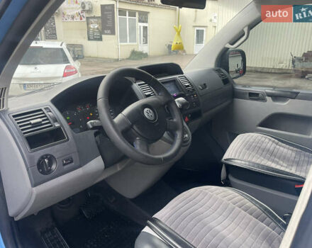 Синий Фольксваген Transporter, объемом двигателя 2.5 л и пробегом 282 тыс. км за 9500 $, фото 13 на Automoto.ua