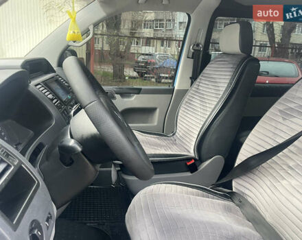 Синий Фольксваген Transporter, объемом двигателя 2.5 л и пробегом 282 тыс. км за 9500 $, фото 14 на Automoto.ua