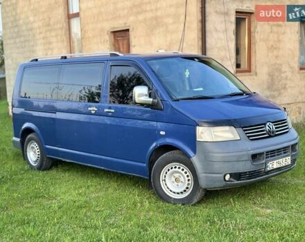 Синий Фольксваген Transporter, объемом двигателя 2.5 л и пробегом 425 тыс. км за 9000 $, фото 5 на Automoto.ua