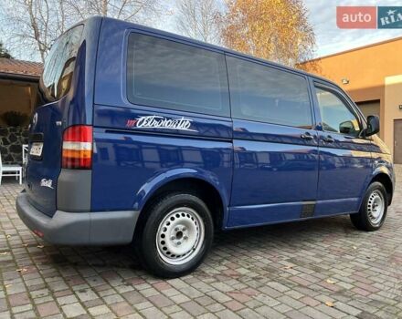 Синий Фольксваген Transporter, объемом двигателя 1.9 л и пробегом 285 тыс. км за 8450 $, фото 12 на Automoto.ua