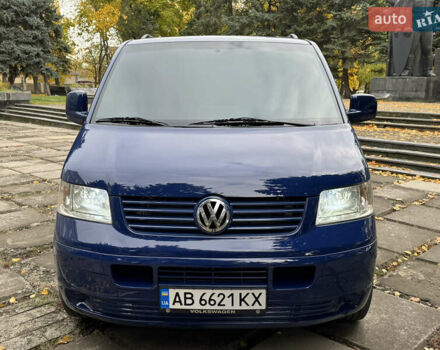 Синий Фольксваген Transporter, объемом двигателя 2.5 л и пробегом 263 тыс. км за 10500 $, фото 7 на Automoto.ua