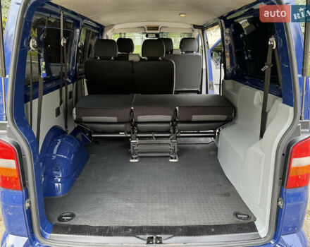 Синий Фольксваген Transporter, объемом двигателя 2.5 л и пробегом 263 тыс. км за 10500 $, фото 58 на Automoto.ua