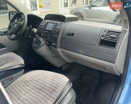 Синий Фольксваген Transporter, объемом двигателя 2.5 л и пробегом 282 тыс. км за 9500 $, фото 11 на Automoto.ua