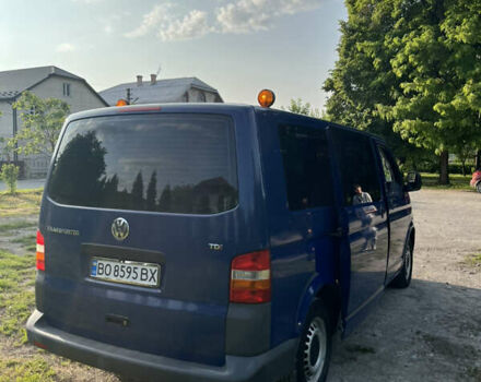 Синий Фольксваген Transporter, объемом двигателя 1.9 л и пробегом 555 тыс. км за 9000 $, фото 6 на Automoto.ua
