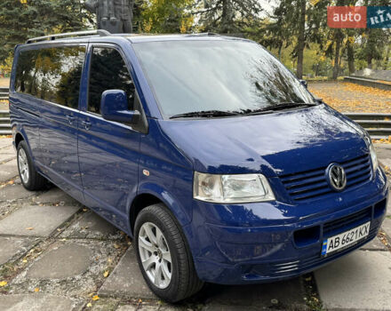 Синий Фольксваген Transporter, объемом двигателя 2.5 л и пробегом 263 тыс. км за 10500 $, фото 6 на Automoto.ua