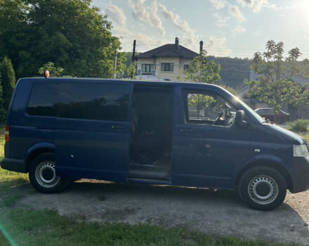 Синий Фольксваген Transporter, объемом двигателя 1.9 л и пробегом 555 тыс. км за 9000 $, фото 2 на Automoto.ua