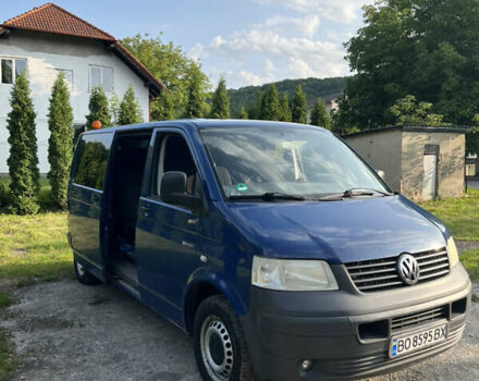 Синий Фольксваген Transporter, объемом двигателя 1.9 л и пробегом 555 тыс. км за 9000 $, фото 1 на Automoto.ua