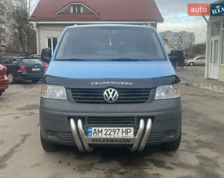 Синий Фольксваген Transporter, объемом двигателя 2.5 л и пробегом 282 тыс. км за 9500 $, фото 7 на Automoto.ua