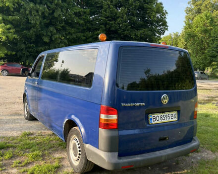 Синий Фольксваген Transporter, объемом двигателя 1.9 л и пробегом 555 тыс. км за 9000 $, фото 5 на Automoto.ua