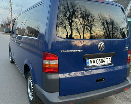 Синий Фольксваген Transporter, объемом двигателя 2.46 л и пробегом 433 тыс. км за 10200 $, фото 4 на Automoto.ua