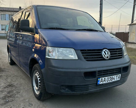 Синий Фольксваген Transporter, объемом двигателя 2.46 л и пробегом 433 тыс. км за 10200 $, фото 3 на Automoto.ua