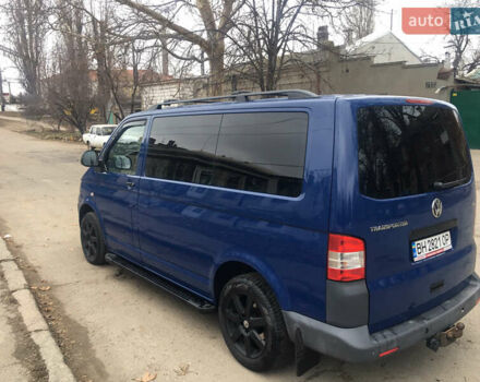 Синий Фольксваген Transporter, объемом двигателя 1.97 л и пробегом 435 тыс. км за 13000 $, фото 4 на Automoto.ua