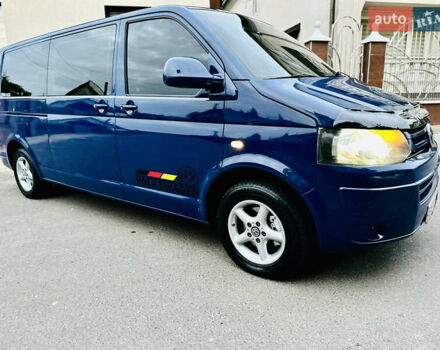 Синий Фольксваген Transporter, объемом двигателя 2 л и пробегом 297 тыс. км за 11700 $, фото 21 на Automoto.ua