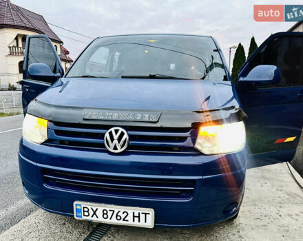 Синий Фольксваген Transporter, объемом двигателя 2 л и пробегом 297 тыс. км за 11700 $, фото 13 на Automoto.ua