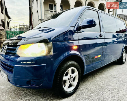 Синий Фольксваген Transporter, объемом двигателя 2 л и пробегом 297 тыс. км за 11700 $, фото 55 на Automoto.ua