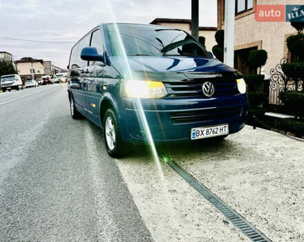 Синий Фольксваген Transporter, объемом двигателя 2 л и пробегом 297 тыс. км за 11700 $, фото 7 на Automoto.ua