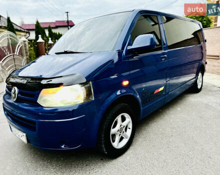 Синий Фольксваген Transporter, объемом двигателя 2 л и пробегом 297 тыс. км за 11700 $, фото 58 на Automoto.ua