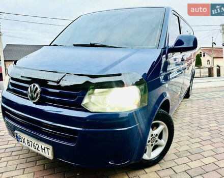 Синий Фольксваген Transporter, объемом двигателя 2 л и пробегом 297 тыс. км за 11700 $, фото 9 на Automoto.ua