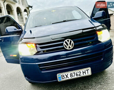 Синий Фольксваген Transporter, объемом двигателя 2 л и пробегом 297 тыс. км за 11700 $, фото 23 на Automoto.ua