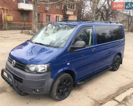 Синий Фольксваген Transporter, объемом двигателя 1.97 л и пробегом 435 тыс. км за 13000 $, фото 2 на Automoto.ua