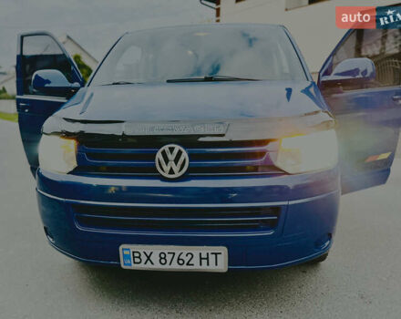 Синий Фольксваген Transporter, объемом двигателя 2 л и пробегом 297 тыс. км за 11700 $, фото 43 на Automoto.ua