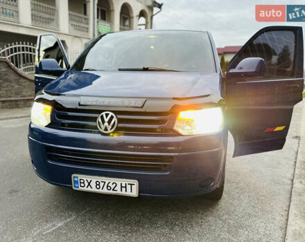 Синий Фольксваген Transporter, объемом двигателя 2 л и пробегом 297 тыс. км за 11700 $, фото 1 на Automoto.ua