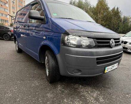 Синий Фольксваген Transporter, объемом двигателя 2 л и пробегом 229 тыс. км за 10900 $, фото 1 на Automoto.ua