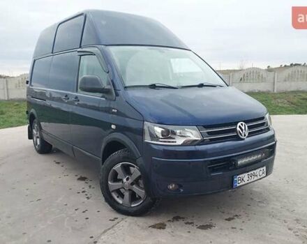 Синий Фольксваген Transporter, объемом двигателя 2 л и пробегом 202 тыс. км за 17499 $, фото 3 на Automoto.ua