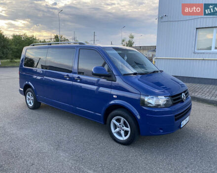 Синий Фольксваген Transporter, объемом двигателя 2 л и пробегом 359 тыс. км за 14700 $, фото 2 на Automoto.ua