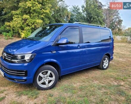 Синий Фольксваген Transporter, объемом двигателя 2 л и пробегом 135 тыс. км за 19000 $, фото 1 на Automoto.ua