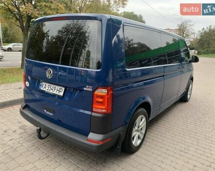 Синий Фольксваген Transporter, объемом двигателя 2 л и пробегом 251 тыс. км за 19900 $, фото 6 на Automoto.ua