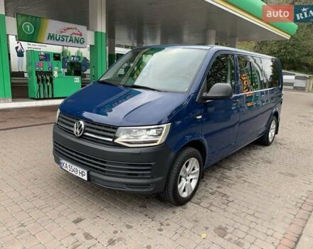 Синий Фольксваген Transporter, объемом двигателя 2 л и пробегом 251 тыс. км за 19900 $, фото 3 на Automoto.ua