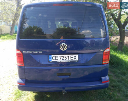 Синий Фольксваген Transporter, объемом двигателя 1.97 л и пробегом 285 тыс. км за 20000 $, фото 2 на Automoto.ua