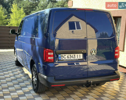 Синий Фольксваген Transporter, объемом двигателя 1.97 л и пробегом 220 тыс. км за 17900 $, фото 3 на Automoto.ua