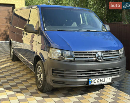 Синий Фольксваген Transporter, объемом двигателя 1.97 л и пробегом 220 тыс. км за 17900 $, фото 1 на Automoto.ua