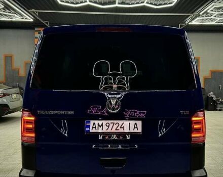 Синий Фольксваген Transporter, объемом двигателя 2 л и пробегом 230 тыс. км за 27500 $, фото 7 на Automoto.ua