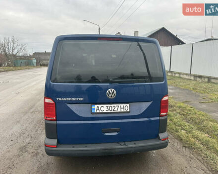 Синий Фольксваген Transporter, объемом двигателя 2 л и пробегом 124 тыс. км за 27800 $, фото 1 на Automoto.ua
