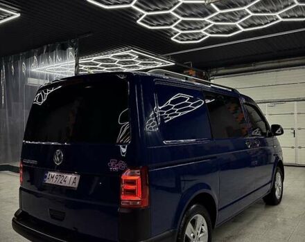 Синий Фольксваген Transporter, объемом двигателя 2 л и пробегом 230 тыс. км за 27500 $, фото 6 на Automoto.ua