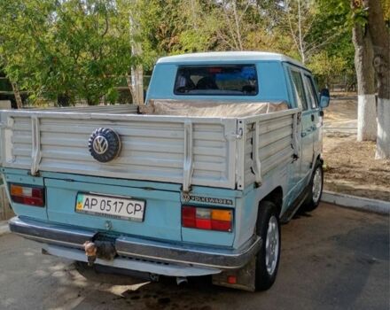 Синий Фольксваген Transporter, объемом двигателя 1.6 л и пробегом 300 тыс. км за 3500 $, фото 2 на Automoto.ua