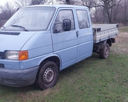 Синий Фольксваген Transporter, объемом двигателя 2.5 л и пробегом 344 тыс. км за 4250 $, фото 2 на Automoto.ua